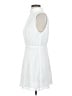 Lulus 100% Polyester Solid White Casual Dress Size S - photo 5
