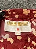 Assorted Brands 100% Silk Print Burgundy Casual Pants Size 4 - photo 3