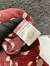 Assorted Brands 100% Silk Print Burgundy Casual Pants Size 4 - photo 4