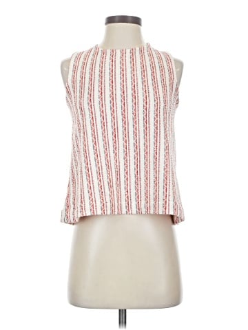 Madewell Boucl&eacute; Stripe Cross-Back Tank Top (view 1)