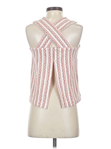 Madewell Boucl&eacute; Stripe Cross-Back Tank Top (view 2)