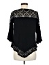 Corvia 100% Rayon Black 3/4 Sleeve Blouse Size M - photo 2