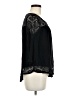Corvia 100% Rayon Black 3/4 Sleeve Blouse Size M - photo 4