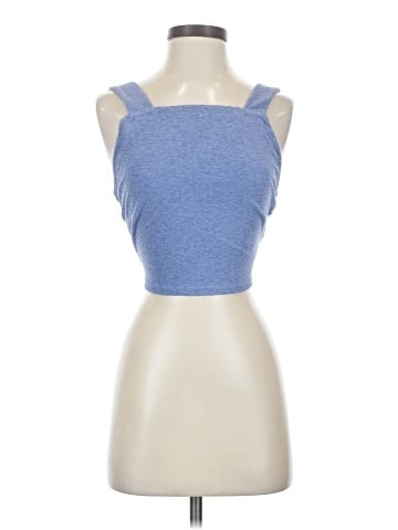 Madewell Loop-Terry Tie-Back Crop Tank (view 1)