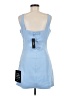 Lulus Solid Blue Casual Dress Size M - photo 2
