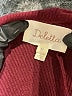 Deletta Burgundy Long Sleeve Top Size XL - photo 7