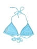 Lulus Tweed Blue Swimsuit Top Size S - photo 2