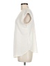 DR2 100% Polyester Ivory Short Sleeve Blouse Size M (petite) - photo 5