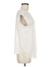 DR2 100% Polyester Ivory Short Sleeve Blouse Size M (petite) - photo 4