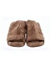 Gentle Souls 100% Leather Brown Wedges Size 7 - photo 2