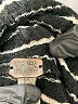 We the Free Stripes Black Turtleneck Sweater Size M (estimated) - photo 7