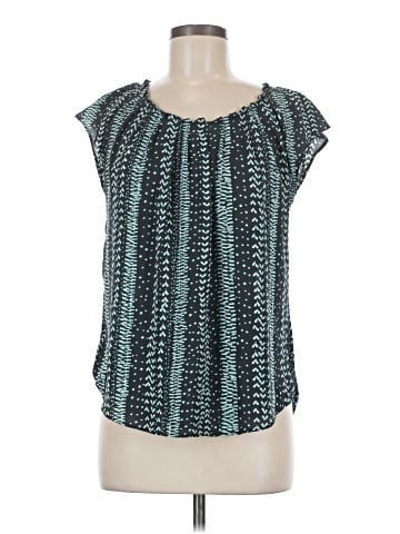 LC Lauren Conrad Short Sleeve Blouse (view 1)