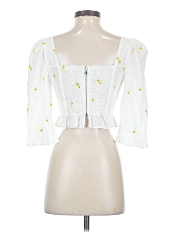For Love & Lemons 3/4 Sleeve Blouse (view 2)