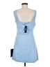 Lulus Solid Blue Casual Dress Size M - photo 2