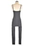 TnAction Solid Gray Jumpsuit Size S - photo 2