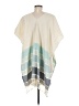 Tribe Alive 100% Cotton Ivory Poncho One size - photo 2