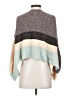 Urban Outfitters 100% Polyester Color Block Ivory Poncho Size XS - photo 2