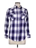 Assorted Brands 100% Cotton Plaid Purple Long Sleeve Button-Down Shirt Size S - photo 1