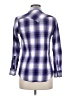 Assorted Brands 100% Cotton Plaid Purple Long Sleeve Button-Down Shirt Size S - photo 2