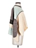 Urban Outfitters 100% Polyester Color Block Ivory Poncho Size XS - photo 4