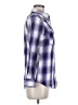 Assorted Brands 100% Cotton Plaid Purple Long Sleeve Button-Down Shirt Size S - photo 4