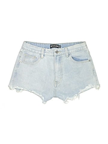 PrettyLittleThing Denim Shorts (view 1)
