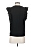 On Twelfth Black Sleeveless Blouse Size S - photo 2