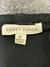 Honey Punch 100% Polyester Print Black Shorts Size M - photo 3