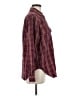 Assorted Brands Plaid Burgundy Long Sleeve Button-Down Shirt Size M - photo 4