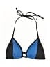 Body Glove Color Block Blue Swimsuit Top Size XS - photo 1