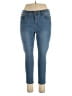 CALVIN KLEIN JEANS Solid Blue Jeans Size 16 (petite) - photo 1