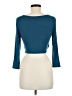 Bebe Teal 3/4 Sleeve Top Size M - photo 2