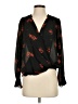 Scotch & Soda 100% Polyester Black Long Sleeve Blouse Size XS - photo 1