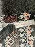 Love Tree Print Black Casual Pants Size M - photo 7
