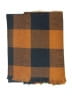 Madewell 100% Acrylic Plaid Brown Blue Scarf One size - photo 2