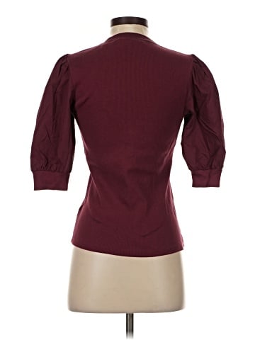 Veronica Beard 3/4 Sleeve Button-Down Shirt (view 2)