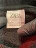 Zara Print Black Pullover Sweater Size 7 - photo 3