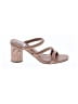 Dolce Vita Animal Print Tan Sandals Size 6 - photo 1