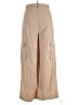 PrettyLittleThing 100% Polyamide Tan Cargo Pants Size 12 - photo 2