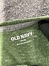 Old Navy Tweed Green Short Sleeve Henley Size 5 - photo 3