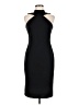 Bebe Solid Black Cocktail Dress Size 6 - photo 1