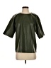LE BOP 100% Polyurethane Green Short Sleeve Top Size S - photo 1