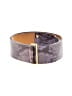 W.Kleinberg Purple Leather Belt Size S - photo 1