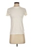 Assorted Brands Ivory Short Sleeve Turtleneck Size S - photo 1