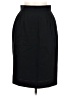 Bill Burns Solid Black Wool Skirt Size 6 - photo 1