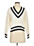 MNG 100% Viscose Ivory Pullover Sweater Size XS - photo 1
