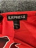 Express 100% Polyester Orange Sleeveless Blouse Size L - photo 7