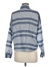 MNG 100% Cotton Stripes Blue Long Sleeve Button-Down Shirt Size 6 - photo 2