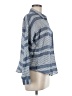 MNG 100% Cotton Stripes Blue Long Sleeve Button-Down Shirt Size 6 - photo 4
