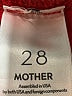 Mother Solid Red Casual Skirt Size 28 waist - photo 5